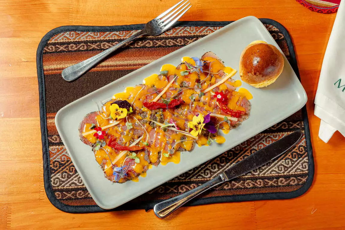 Los Andes (Carpaccio) — Moray Peruvian Cuisine